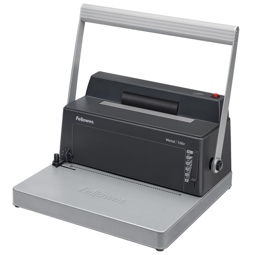 [200401] Encuadernadora de espiral con insertador Fellowes Metal 100R