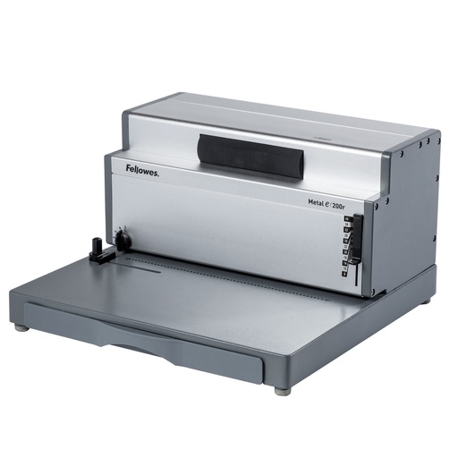 [37702] Encuadernadora de espiral eléctrica Fellowes Metal E 200R