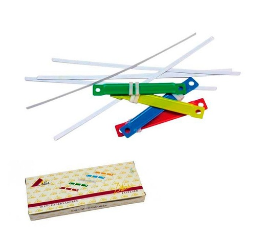 Encuadernadores fástener de colores (Caja 50 unidades)