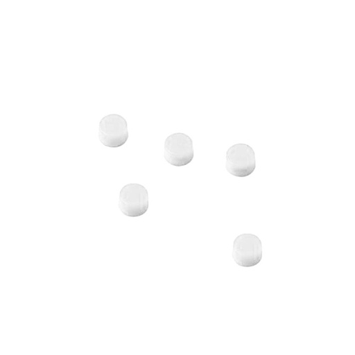 Imanes redondos 10 mm blanco (Pack 5 unidades)