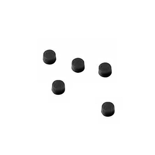 Imanes redondos 10 mm negro (Pack 5 unidades)
