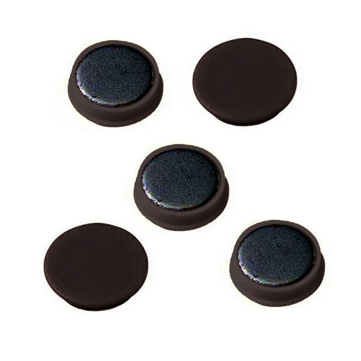 Imanes redondos 40 mm negro (Pack 5 unidades)