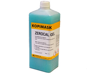 Limpiador de rodillos de plegadoras Zerocal (Botella de 1 litro)