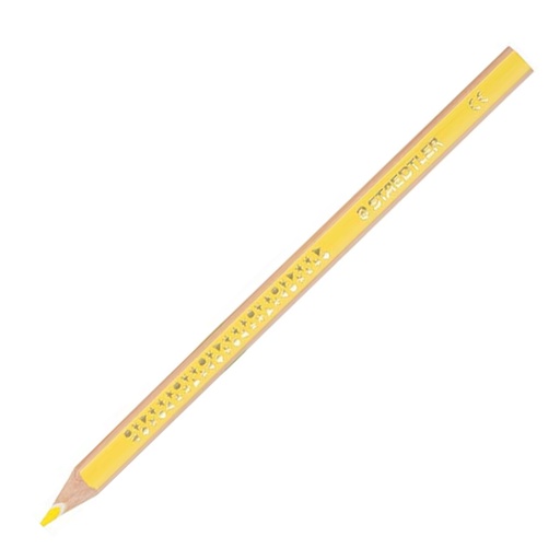 Lápiz escolar Staedtler Jumbo amarillo (Caja de 12 unidades) 1284-1