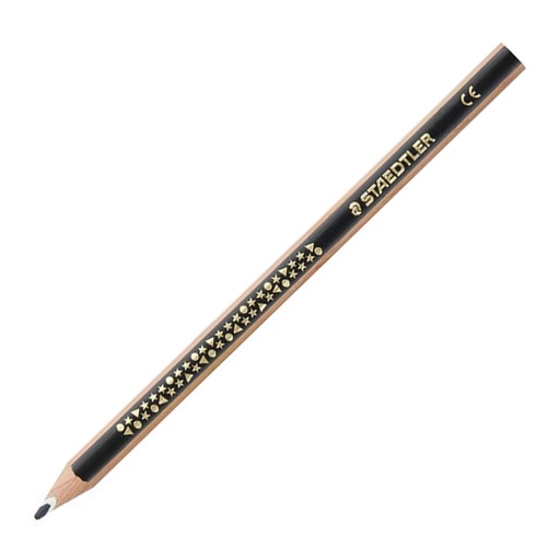 Lápiz escolar Staedtler Jumbo negro (Caja de 12 unidades) 1284-9