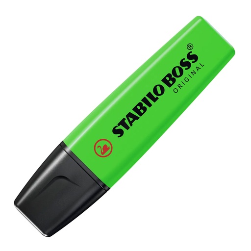 Rotulador fluorescente Stabilo Boss Original verde