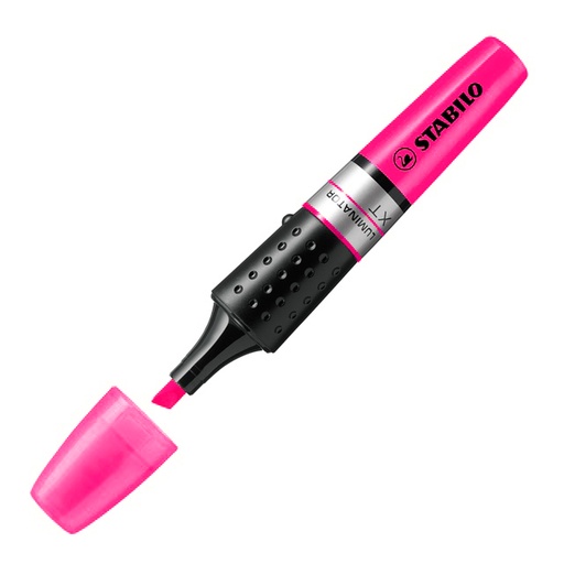Rotulador fluorescente Stabilo Luminator rosa