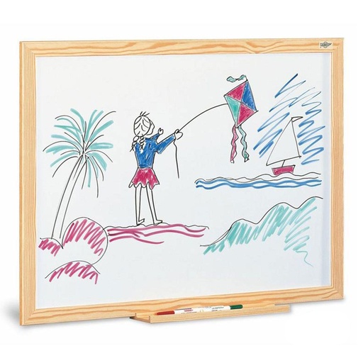 Pizarra blanca estratificada 65 x 84 402-1IND Faibo