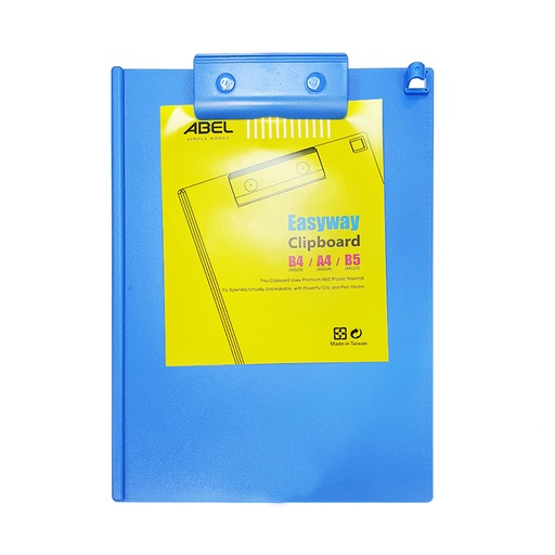 Portanotas grande de plástico extraduro B4 Abel