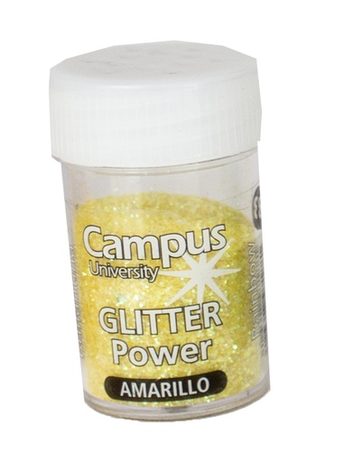 Purpurina amarilla Glitter Power 8 gr