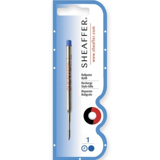 Recambio para bolígrafo Sheaffer azul 99324 Fino