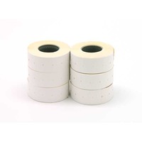 Rollo para etiquetadora blancas permanente de 26 x 16 mm. Apli 100922 (pack 10 rollos)