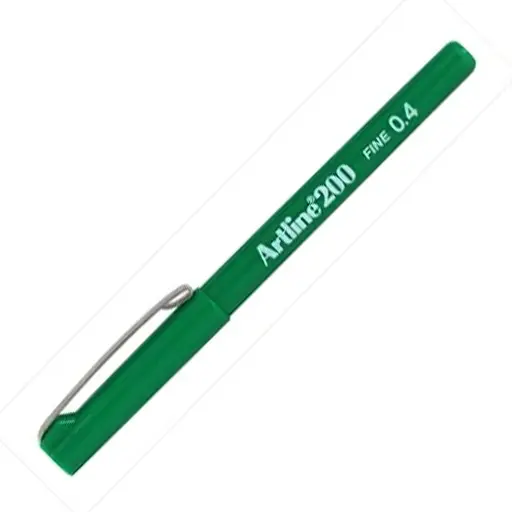 Rotulador Artline 200 verde EK-200