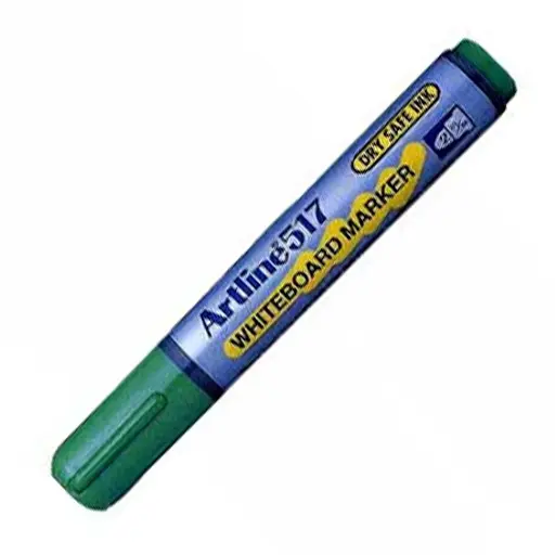 Rotulador para pizarra blanca Artline 517 verde