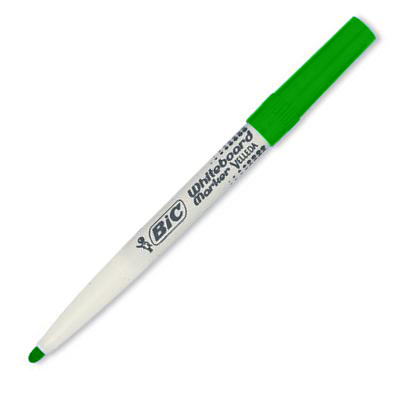 Rotulador para pizarra blanca Bic Velleda 1741 verde