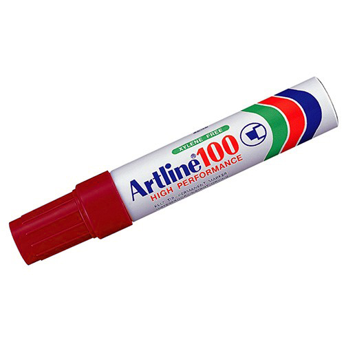 Rotulador permanente Artline 100 rojo EK-100