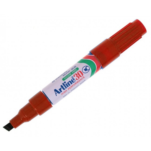 Rotulador permanente Artline 30 rojo EK-30