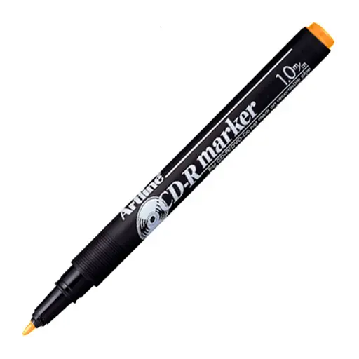 Rotulador permanente Artline 854 naranja EK-854 Retroproyección
