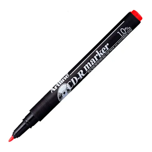 Rotulador permanente Artline 854 rojo EK-854 Retroproyección