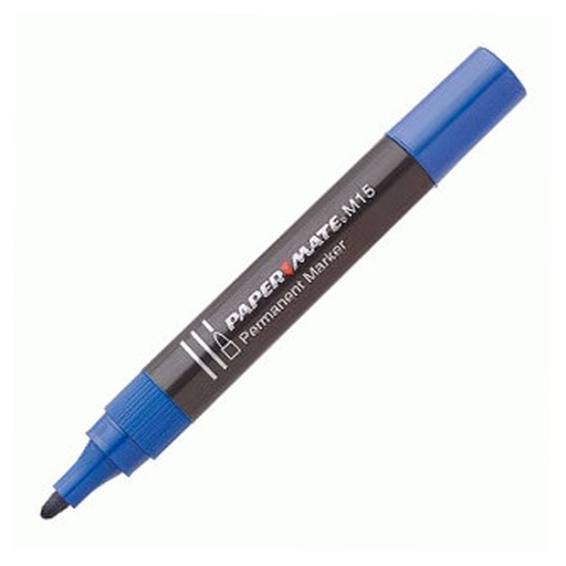 Rotulador permanente Paper Mate M15 azul