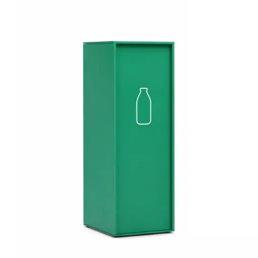 Papelera metálica de reciclaje Zurich M