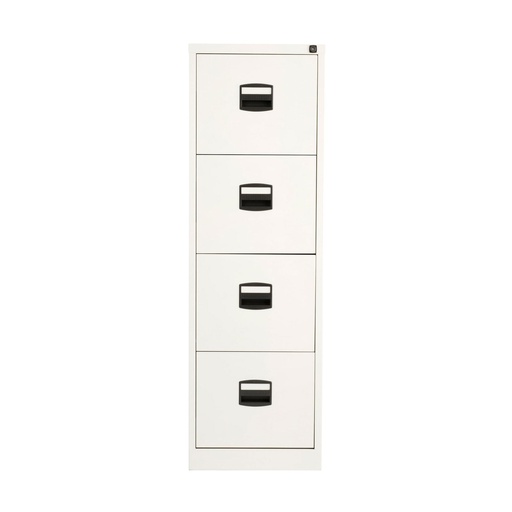 Archivador Bisley Contract A4 4 cajones 1321 x 413 x 622 mm  A4CC4H1A