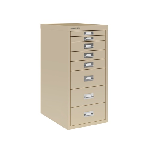 Multigavetas Bisley A4 H298BNL de 8 cajones 590 x 279 x 380 mm