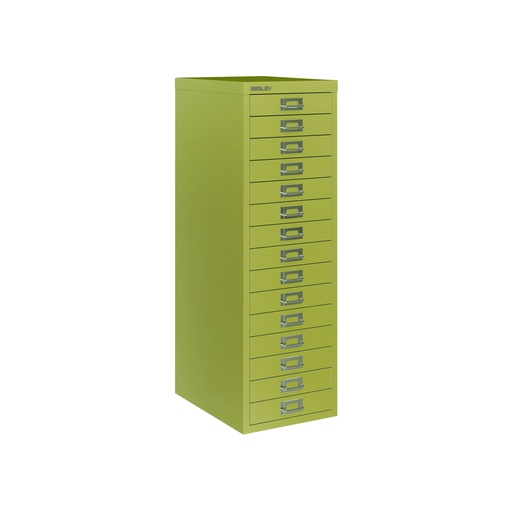 Multigavetas Bisley A4 H3915NL de 15 cajones 860 x 279 x 380 mm