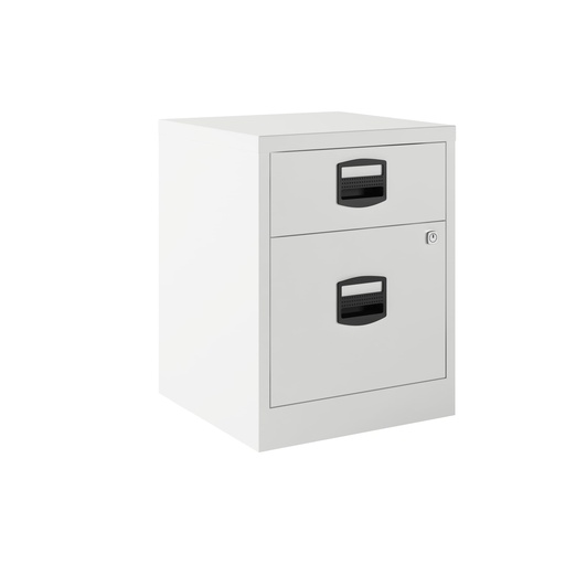 Archivador-cajonera Bisley PFA de 2 cajones A4 529 x 413 x 400 mm PFAM1S1F