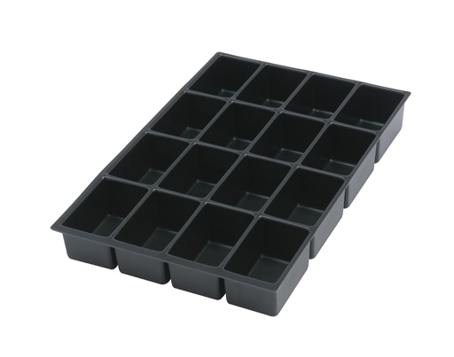 Bandejas para cajón A4 con 16 compartimentos de 51 mm (Pack 5 unidades) 225P5