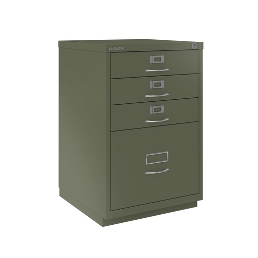 Archivador-cajonera Bisley Serie F de 4 cajones Folio Classic 711 x 470 x 470 mm 050