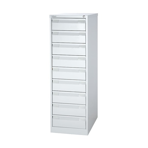 Archivador para fichas Bisley B64 de 9 cajones A6 1321 x 413 x 622 mm