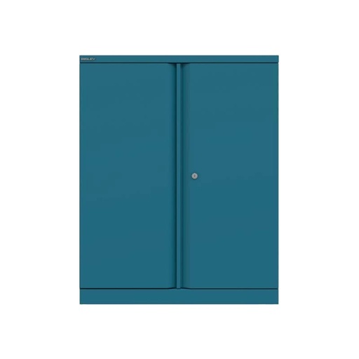 Armario metálico de puertas batientes Bisley Essentials 1000 x 1000 x 470 mm