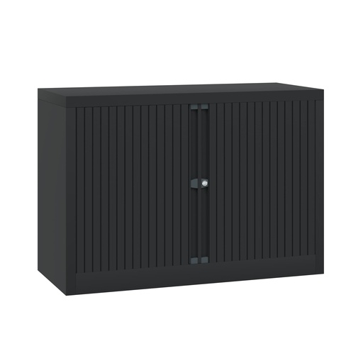 Armario metálico con puerta de doble persiana Bisley EuroTambour 695 x 1000 x 430 mm