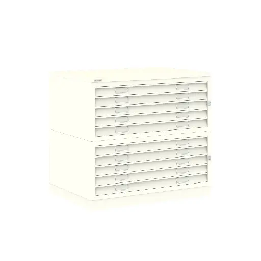 Archivador de planos A1 de 10 cajones Bisley 471/472  914 x 1010 x 691 mm