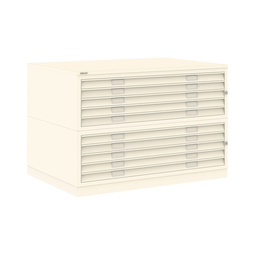 Archivador de planos A1 de 10 cajones Bisley 471/472  914 x 1010 x 691 mm