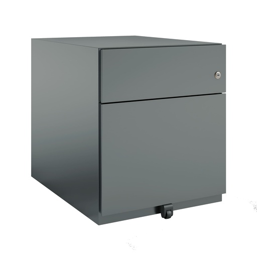 Cajonera móvil Bisley Note con 1 cajón personal y 1 de archivo 495 x 420 x 565 mm NWA59M7SF