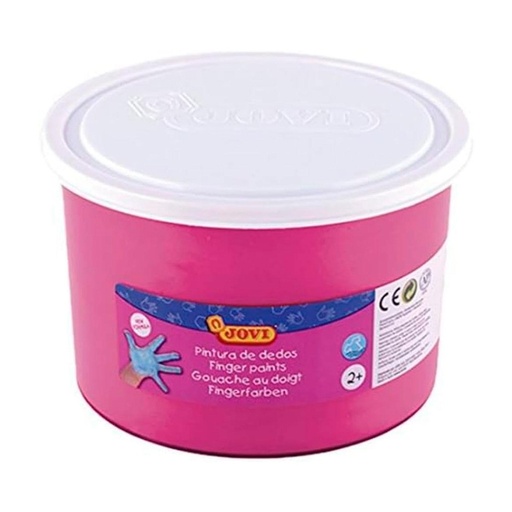 Pintura de dedos Jovi 500 ml magenta uso colectivo o talleres