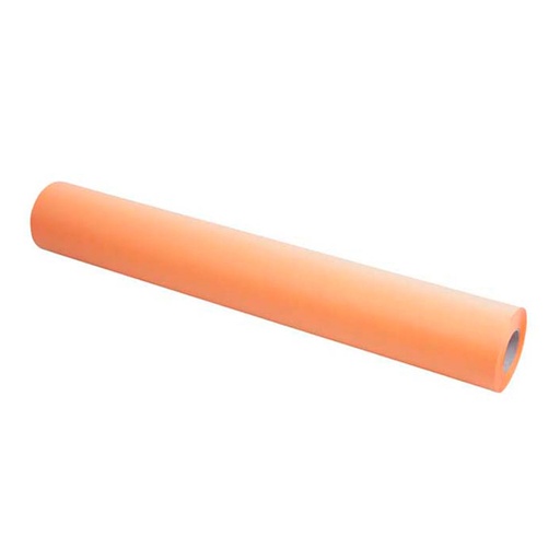 Bobina de papel kraft naranja 1 x 25 m