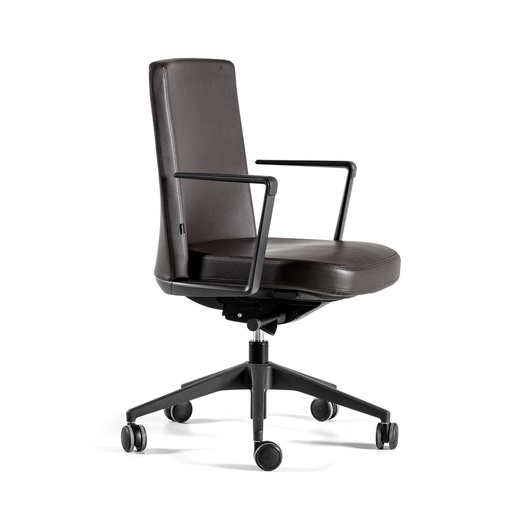 Sillón Cron Class 20 respaldo medio piel