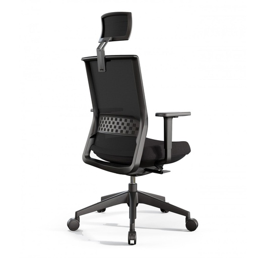 Silla Stay 30 malla Express con estructura negra