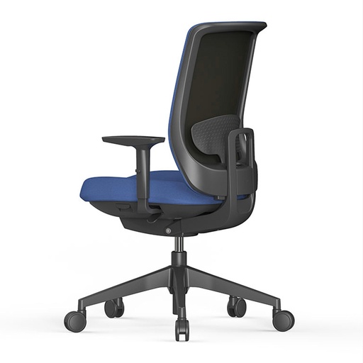 Silla Trim 50 tapizada Express Actiu con estructura negra