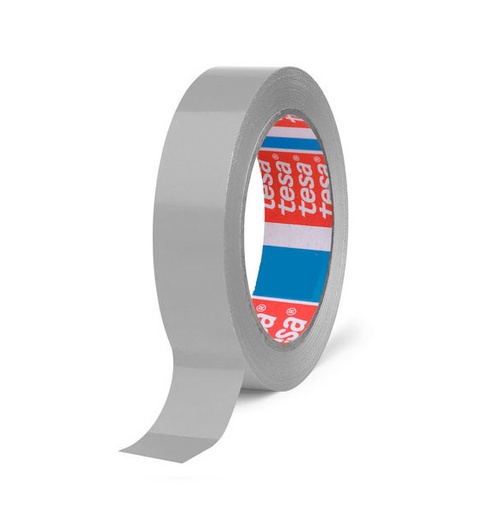 Cinta adhesiva para precintar disfraces gris 66 m x 19 mm Tesa