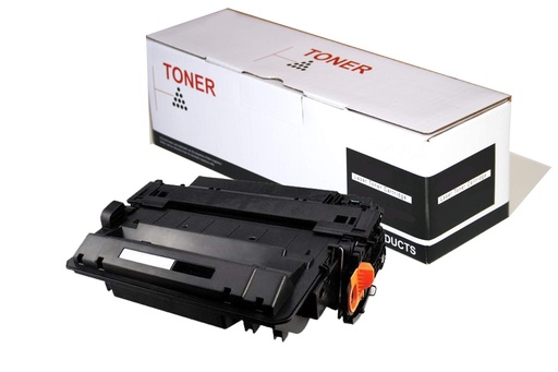 Tóner láser compatible CE255X HP 55X negro