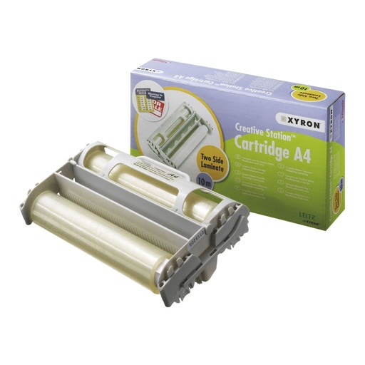Cartucho de recambio para plastificadoras Leitz Xyron A4 10 m
