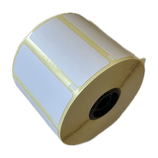 Rollo para etiquetadora 1000 etiquetas blancas de 56 x 25 mm. térmicas