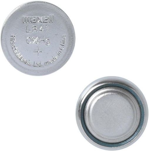 Pilas de botón LR41 Maxell 1,5V (Blíster de 2)