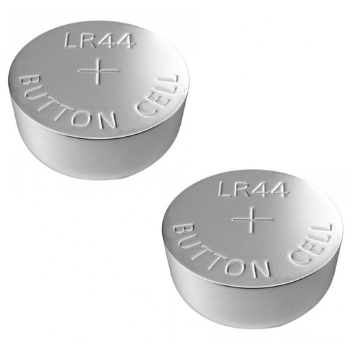 Pilas de botón LR44 MediaRange 1,5V (Blíster de 2)