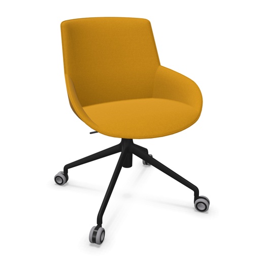 Silla Noom 30 con base de 4 ruedas personalizada