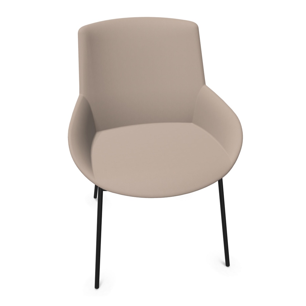 Silla Noom 30 con 4 patas de acero Express